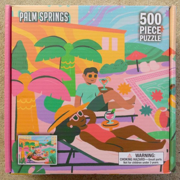 de boored Other - Palm Springs 500 Piece Puzzle